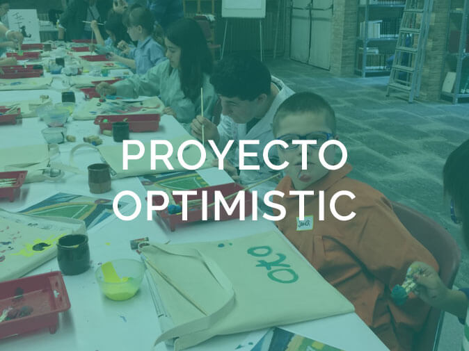 Actividad educativa de Proyecto Optimistic D-espacio